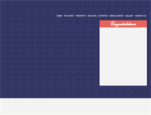 Tablet Screenshot of christschool.info